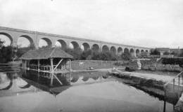 CPSM 45 BEAUGENCY LE VIADUC DU CHEMIN DE FER - Beaugency