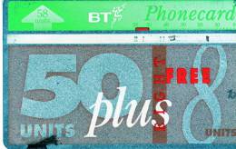 Royaume-Uni BT Phonecard 58Units 50+8  Vide Et TTB **** N° Lot :442D74825 RARE - Sammlungen