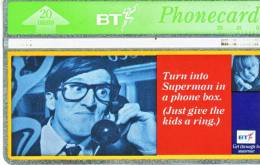Royaume-Uni BT Phonecard  20 Units Supermann Vide Et TTB **** Collections  RARES**** - Sammlungen