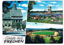 D3767     FRECHEN : Multiview With Stadion - Frechen