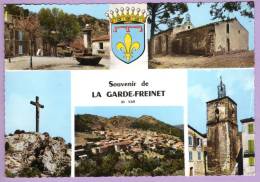 LA GARDE-FREINET - Souvenir Multivues Blason Photo Véritable - La Garde Freinet