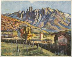 SUISSE - TESSERETE - Paysage Tessinois - Illustrateur Renato NOTARI 10,5cmx14cm - Tesserete 