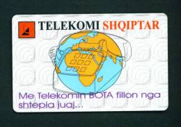 ALBANIA - Chip Phonecard As Scan - Albanie