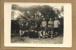 GROUPE  DE  MILITAIRE  DU  6  Ieme   D ARTILLERIE   ( CANON  ) - Matériel