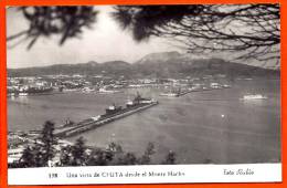 CEUTA - Vista Desde El Monte Hacho   ( CPSM Foto Rubio ) - Ceuta