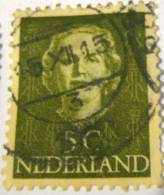 Netherlands 1949 Queen Juliana 5c - Used - Used Stamps