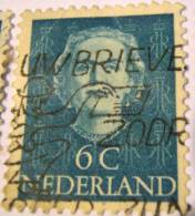 Netherlands 1949 Queen Juliana 6c - Used - Gebruikt