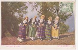 Carte Postale  Ancienne  "Costumes De Mégara Grèce" - Non Classificati