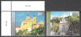 UNO Wien 2002 MiNr.355-356 O Gest. Kultur Und Naturerbe Der Menschheit (442  ) - Used Stamps