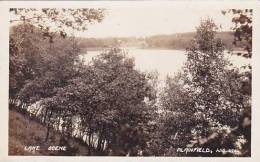 Wisconsin Plainfield Plainfield Lake 1930 Real Photo RPPC - Autres & Non Classés