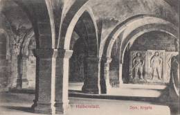 C1900 HALBERSTADT - DOM KRYPTA - Halberstadt