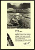 Reklame  -  Chantre   -  Triumph Der Weichen Welle  -  Werbeanzeige Von 1956 - Alcools