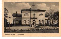 Wuppertal-Barmen Luftkurhaus Zaun Laterne 20.1.1938 Luftpost-Stempel - Wuppertal