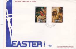 Niue 1978 Easter FDC - Niue