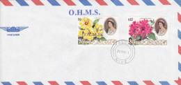 Niue 1987 Official Flowers FDC - Niue