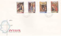 Niue 1990 Christmas FDC - Niue