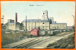 CPA : 59 - Nord : Bruay : Fosse N° 3 : Carte Colorisée - Bruay Sur Escaut