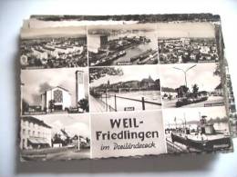 Duitsland Deutschland Allemagne Germany BW Weil Friedlingen - Weil Am Rhein