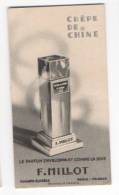 A.Immédiat Carte Parfumée Ancienne  CREPE DE CHINE   F. MILLOT - Profumeria Antica (fino Al 1960)
