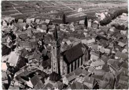 Dambach La Ville Vue Aérienne Et église St Etienne - Dambach-la-ville