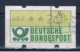 D Deutschland 1981 Mi 1 Automatenmarke 20 Pfg - Machine Labels [ATM]