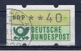 D Deutschland 1981 Mi 1 Automatenmarke 40 Pfg - Timbres De Distributeurs [ATM]