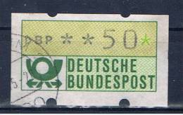 D Deutschland 1981 Mi 1 Automatenmarke 50 Pfg - Machine Labels [ATM]