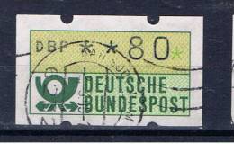 D Deutschland 1981 Mi 1 Automatenmarke 80 Pfg - Machine Labels [ATM]
