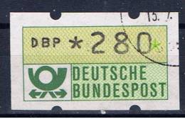 D Deutschland 1981 Mi 1 Automatenmarke 280 Pfg - Timbres De Distributeurs [ATM]