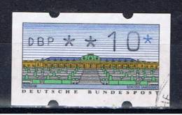 D Deutschland 1993 Mi 2.1 Automatenmarke 10 Pfg - Machine Labels [ATM]