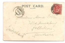 UK - 1904 POSTCARD -Waggoners Wells -  Sent From SHOTTER?? To ZOLLIKON - SWITZERLAND - Cartas & Documentos