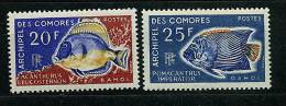 Archipel Des Comores ** N° 47/48 - Poissons Prix 3,30 € + Port - Autres & Non Classés