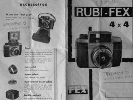 Mode D'emploi Rubi FEX 4x4 - RARE - Materiaal & Toebehoren