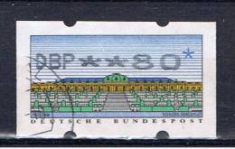 D Deutschland 1993 Mi 2.2.1 Automatenmarke 80 Pfg - Automaatzegels [ATM]