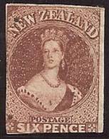 NUEVA ZELANDA 1858/59 - Yvert #10 - Mint No Gum (*) - Ungebraucht