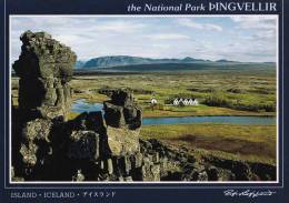 * * ICELAND * *  The National Park PINGVELLIR ( Carte Vierge ) - Islanda
