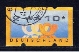 D Deutschland 1999 Mi 3.2 Automatenmarke 10 Pfg - Automaatzegels [ATM]