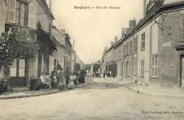 CPA (51)  ANGLURE Rue De Sezanne - Anglure