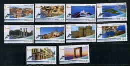 Grèce** N° 2340 à 2349 - Iles Grecques - Cétacés - Unused Stamps