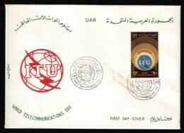 EGYPT / 1970 / ITU / FDC - Brieven En Documenten