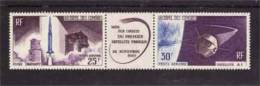 COMORES.  1966  P Aérien. N° 16A  Neuf  X X  Triptyque - Luchtpost