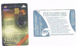 MACEDONIA (MAKEDONIA) - TELECOM CHIP - 2000 NEW TECHNOLOGY: MILLENNIUM (ISSUE 10.2000) -   USED   -  RIF. 2967 - Macédoine Du Nord