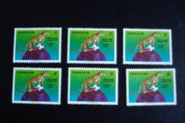 Zaïre - Coupe Du Monde Football - Année 1974 - COB 837/842 - Neufs (*) - Mint Light Hinged (MLH) - Unused Stamps