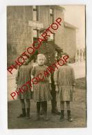 GLONS-Cafe De La STATION-ENFANTS-Soldat-CARTE PHOTO Allemande-Guerre-14-18-1 WK-BELGIEN-BELGIQUE- - Bassenge