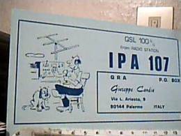 QSL  PALERMO IPA 107 ILLUSTRATA 1980  EF14856 - CB-Funk