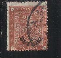 LEVANTE EMISSIONI GENERALI 1874 ITALY OVERPRINTED SOPRASTAMPATO D´ ITALIA 2 CENT.  USED TIMBRATO - General Issues