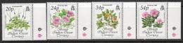 British Indian Ocean Territory 1993 - Christmas Flowers SG141-144 MNH Cat £4.45++ SG2015 - See Notes Below - Britisches Territorium Im Indischen Ozean