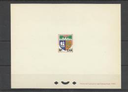 Réunion Epreuve De Luxe  YT 346B  Blason Saint Denis De La Réunion - Other & Unclassified