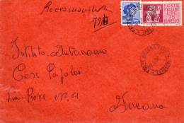 1962  LETTERA CON ANNULLO   ANCONA - Poste Exprèsse/pneumatique