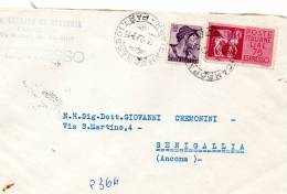 1963  LETTERA CON ANNULLO  CAMPOBASSO - Eilpost/Rohrpost